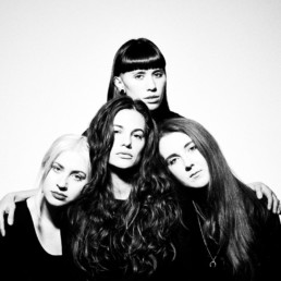 LGM Records Friedberg Anna F. Black and White band picture